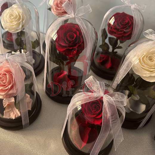 Անթառամ վարդեր- 1 Տուփով Անթառամ վարդեր — 15սմ