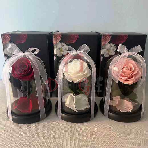 Անթառամ վարդեր - 2 Տուփով Անթառամ վարդեր — 15սմ