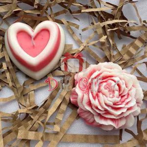 Հոտավետ մոմեր — վարդ, կակաչ, սրտիկ